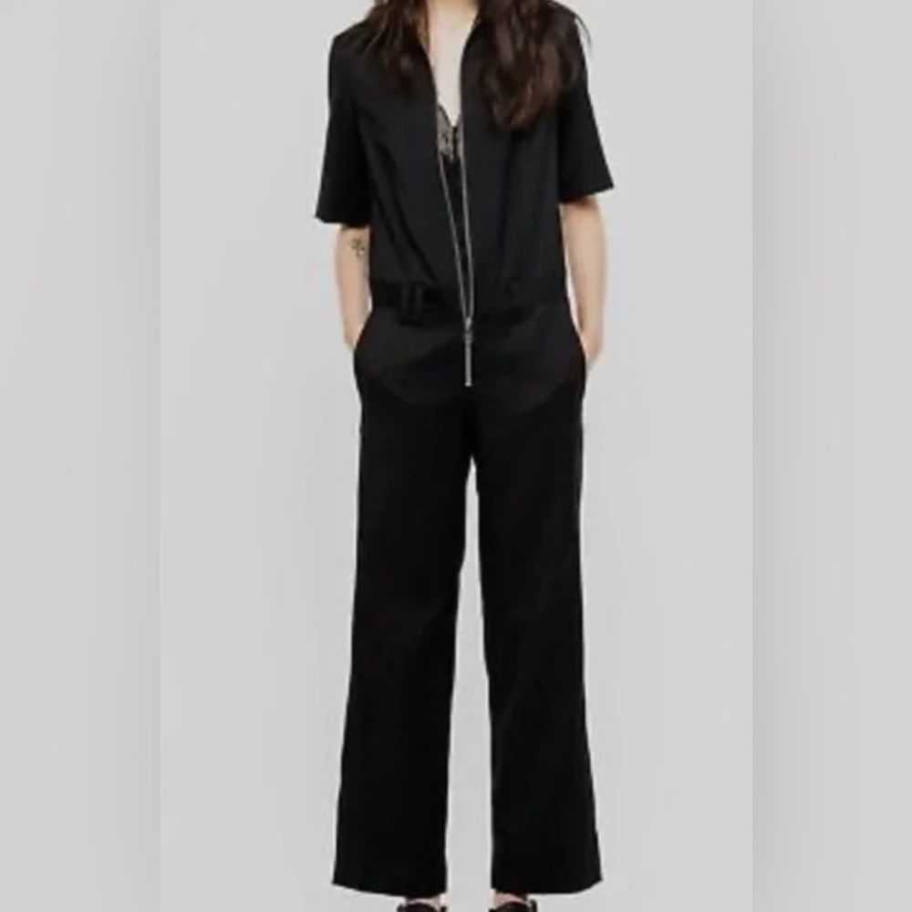 Zadig & Voltaire Black Wide-Leg Jumpsuit - Picture 9 of 11